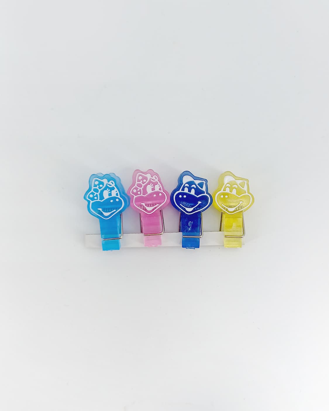 공룡 투명 다이어리 꾸미기 미니 집게 고전문구 상품이미지1