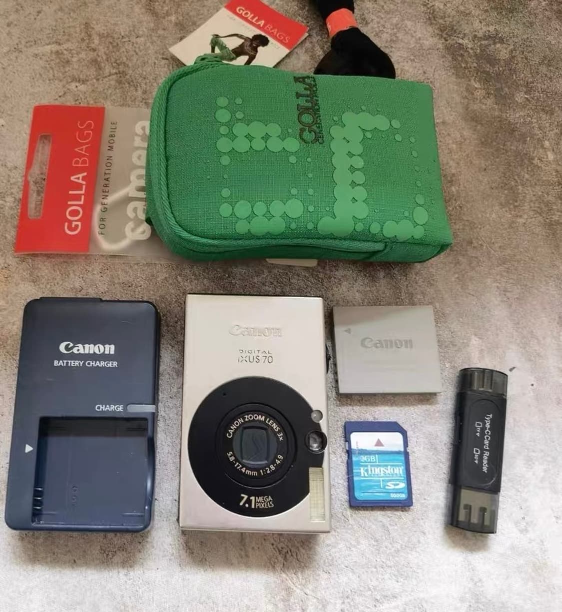 캐논 익서스 70 CANON IXUS 70 빈티지 디지털카메라 디카 상품이미지6