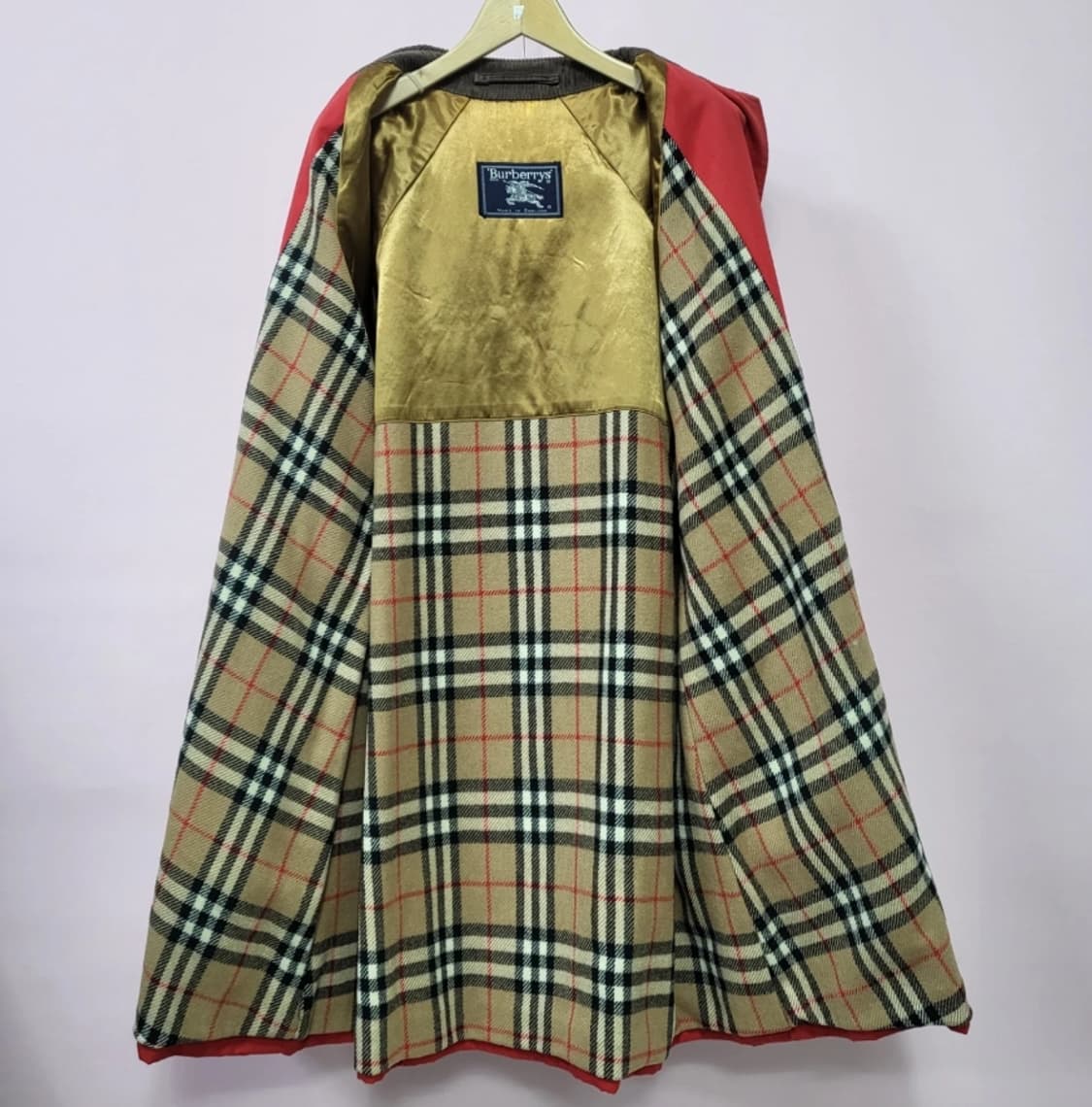 버버리 레드 코트 66 상품이미지4