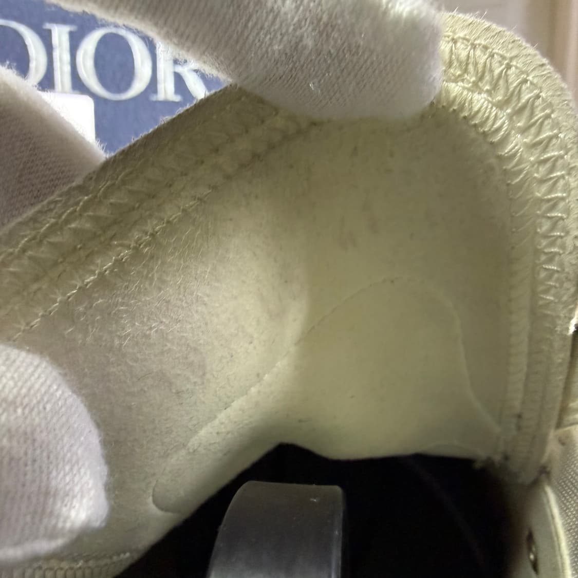 디올 B23 오블리크 캔버스 로우 스니커즈 상품이미지6