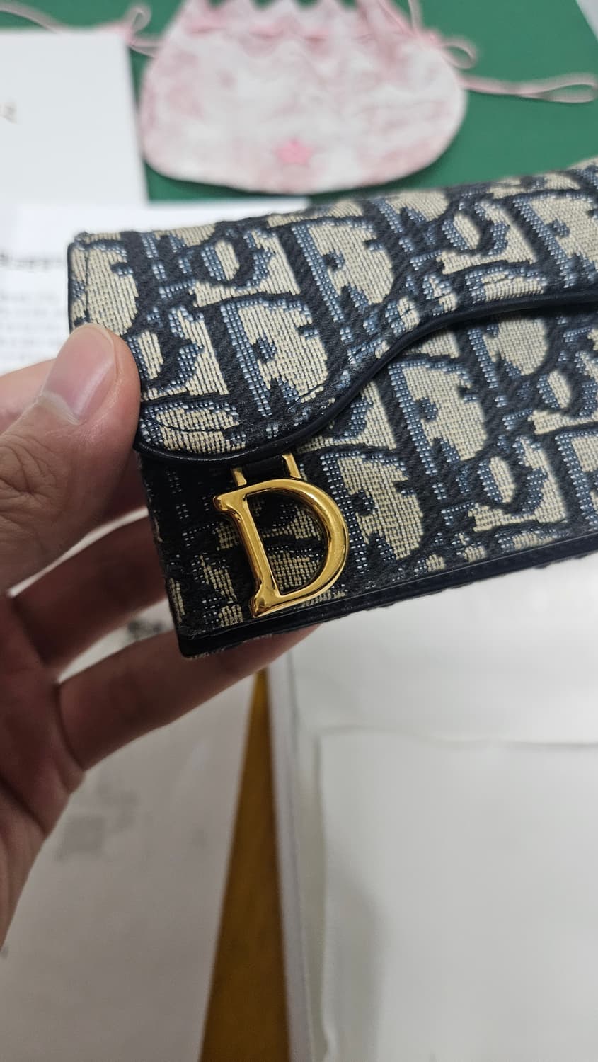 오블리크 새들 카드지갑 풀옵션 상품이미지2