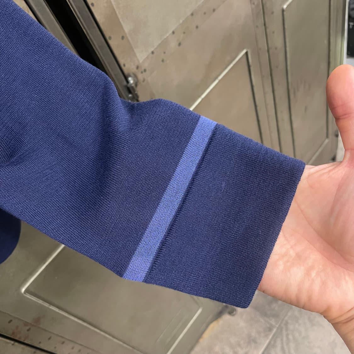 [택포](새상품)글로버올 가디건 네이비 L 상품이미지4