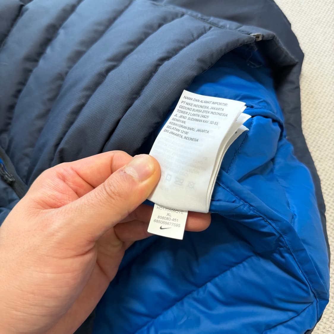 나이키 경량패딩 후디 자켓 상품이미지5