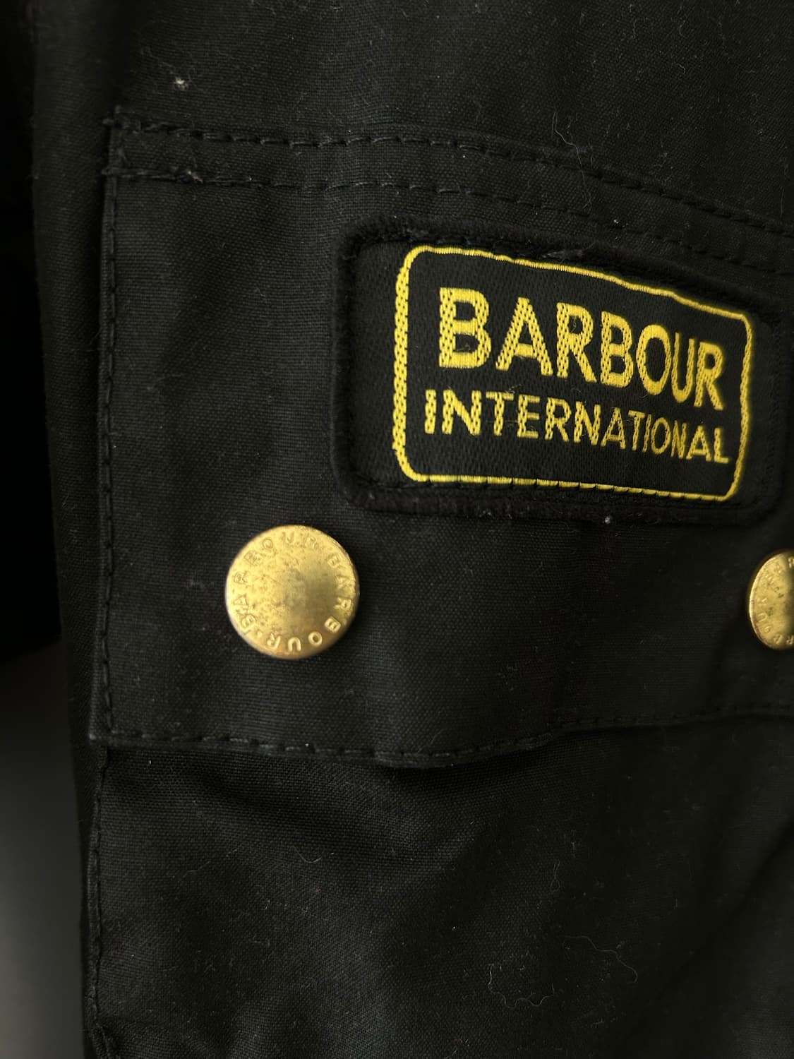 바버 인터네셔널 왁스 자켓 34사이즈 상품이미지2