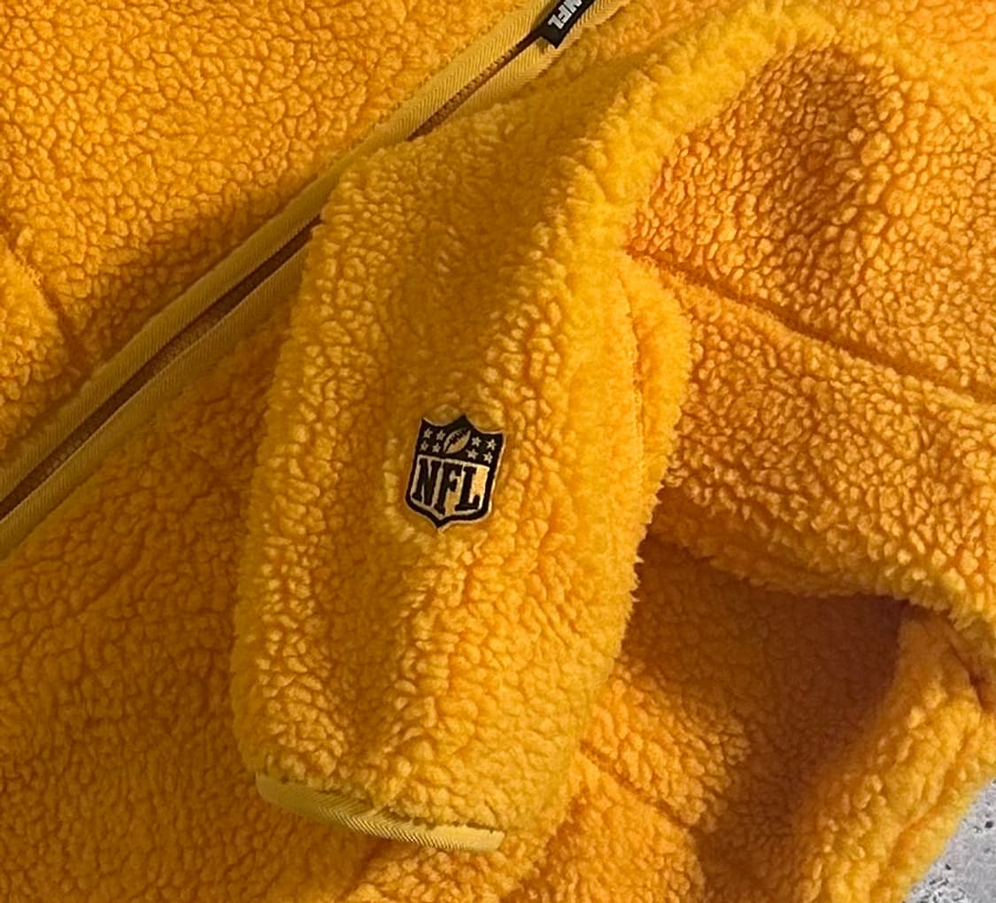 NFL 팀어패럴 뽀글이 플리스 XL 옐로우 상품이미지4