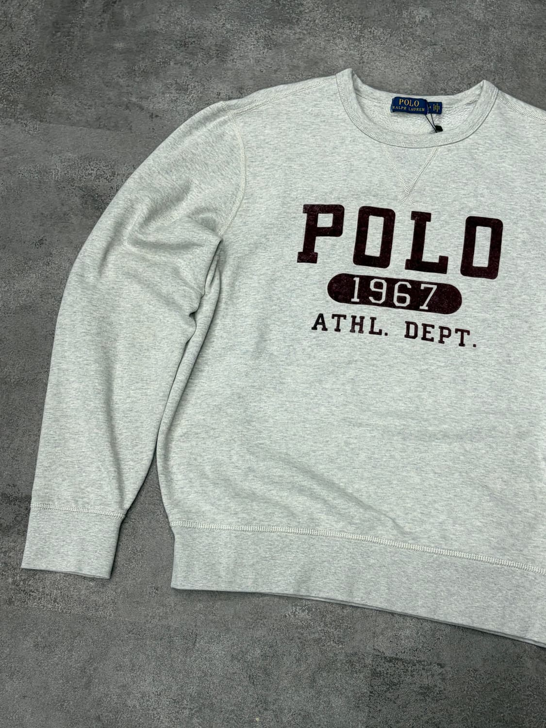폴로 랄프로렌 맨투맨 스웨트셔츠 회색 상품이미지3