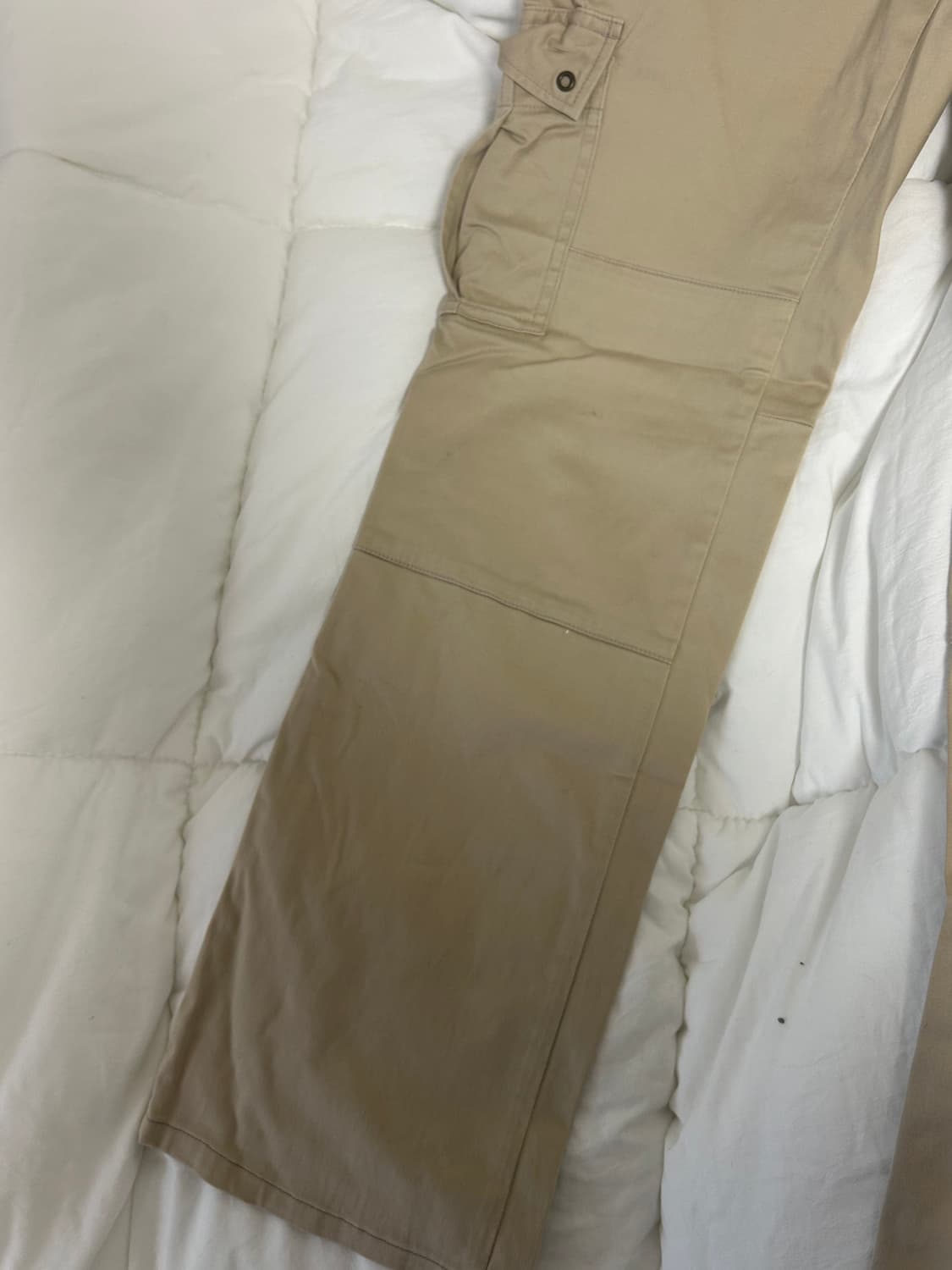 빈티지 팬츠 바지 카고바지 베이지 상품이미지4