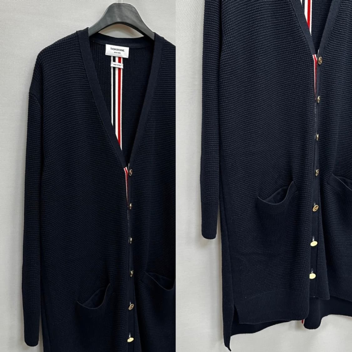 톰브라운 백삼선 롱가디건 ( 105 ) 상품이미지2