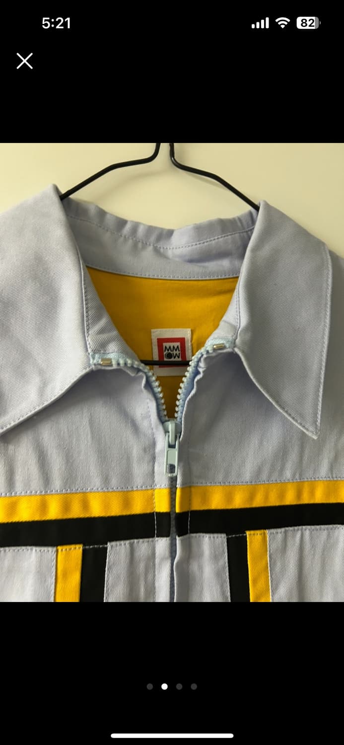 미미카위 유니크 면자켓 상품이미지2