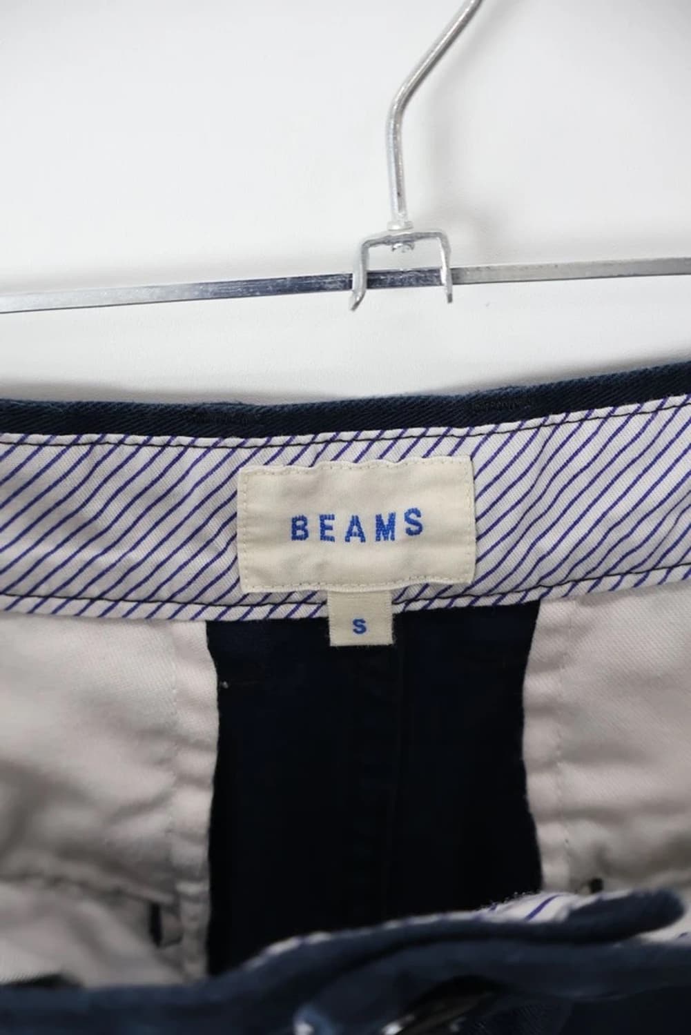 Beams Cotton Shorts Navy Pants 상품이미지6