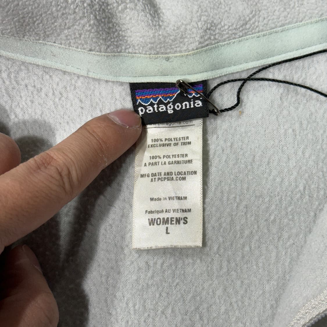 파타고니아 하프넥 플리스 티셔츠 (old-8367) 상품이미지4