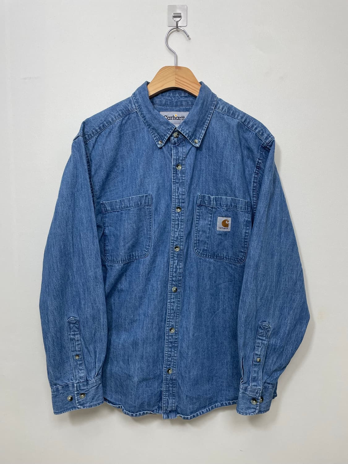 칼하트 데님 셔츠 S2 상품이미지1