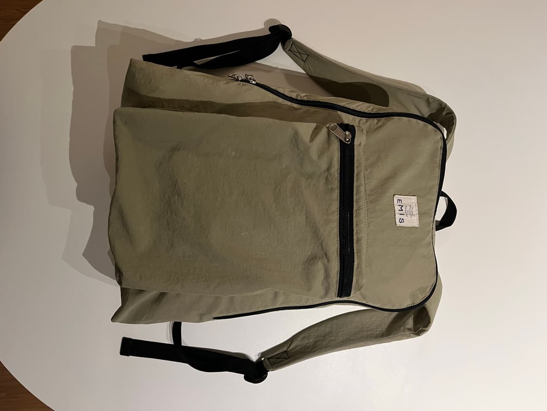 EMIS 이미스 백팩 베이지 상품이미지2