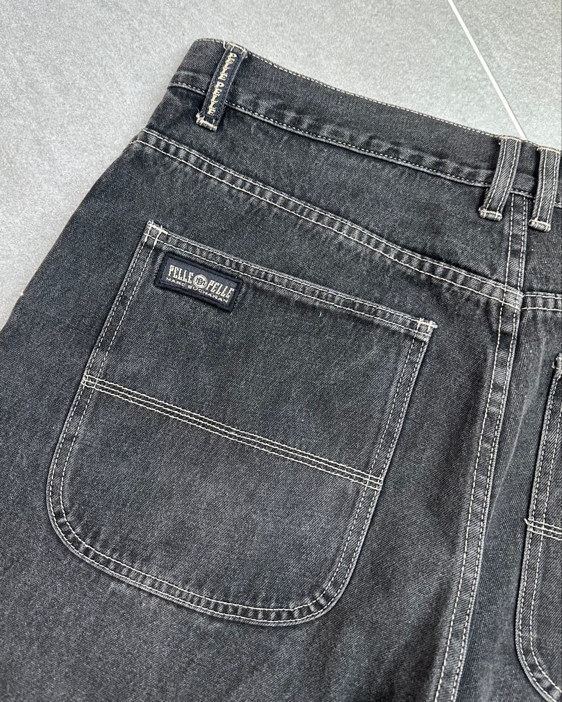 (~38인치)90'S PELLE PELLE 버뮤다 팬츠-M2450 상품이미지6