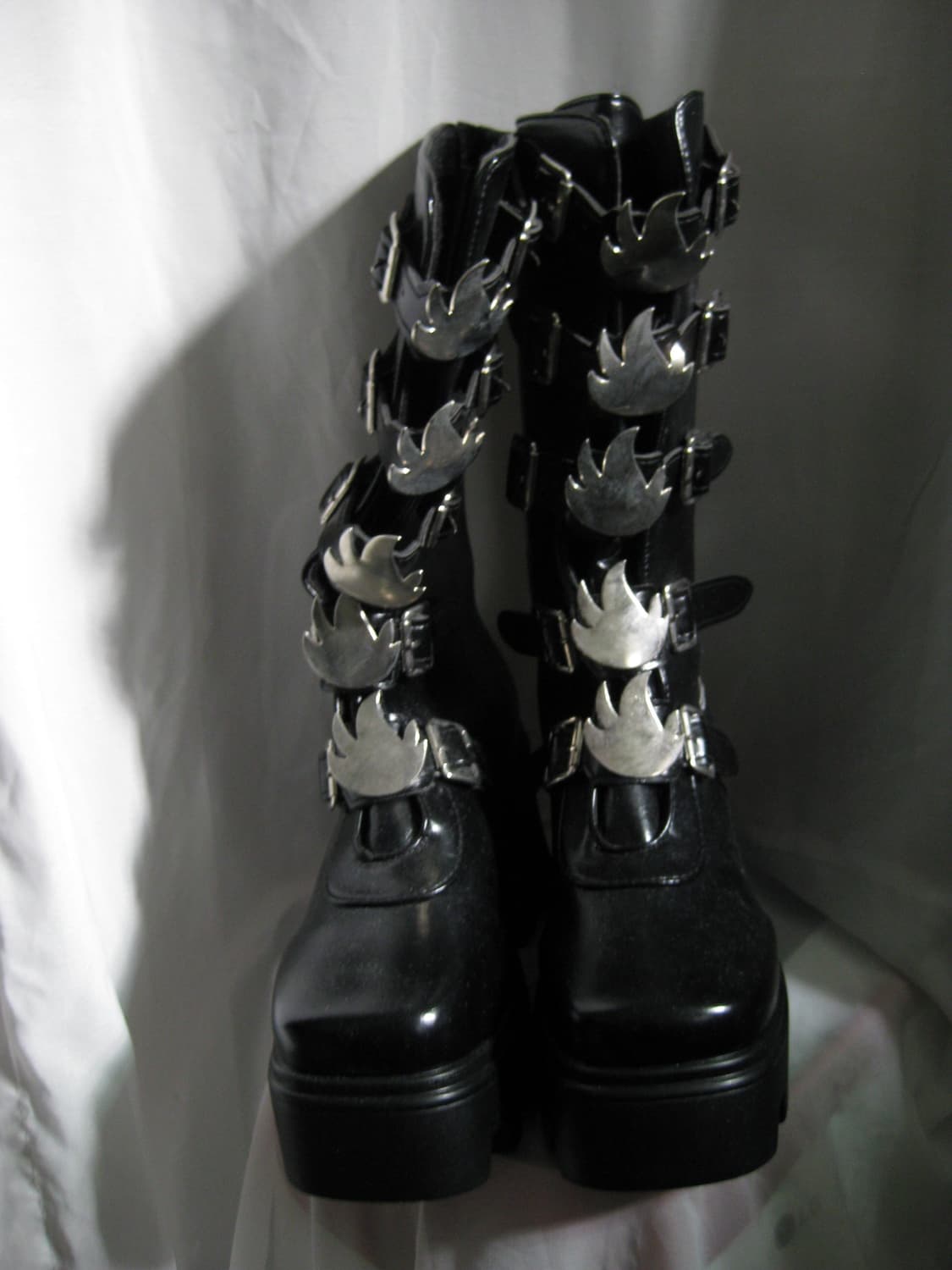 Nier long boots 펑크 부츠 신발 상품이미지4