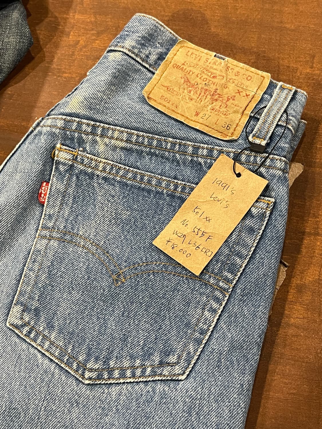 Levis 90s 501xx No.555F 상품이미지4