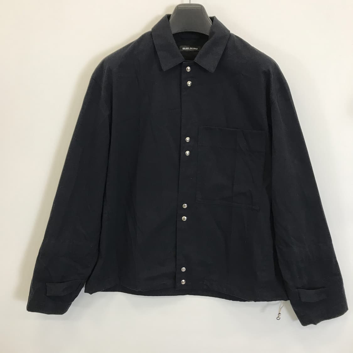 NULABEL CM1YOK42 JPN 블랙 레이어셔츠자켓 [M] 상품이미지1