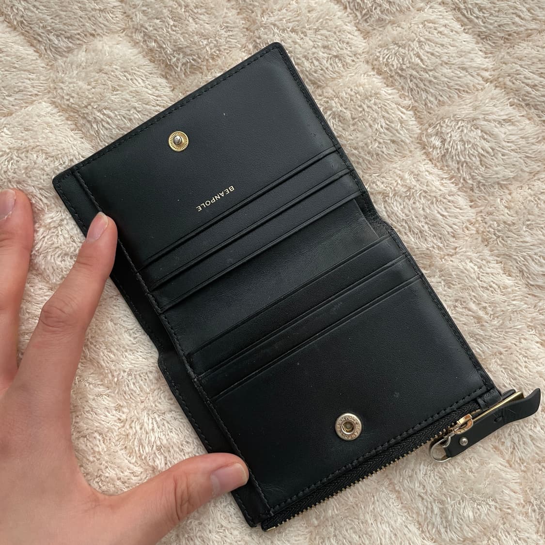 빈폴 반지갑 블랙 상품이미지3