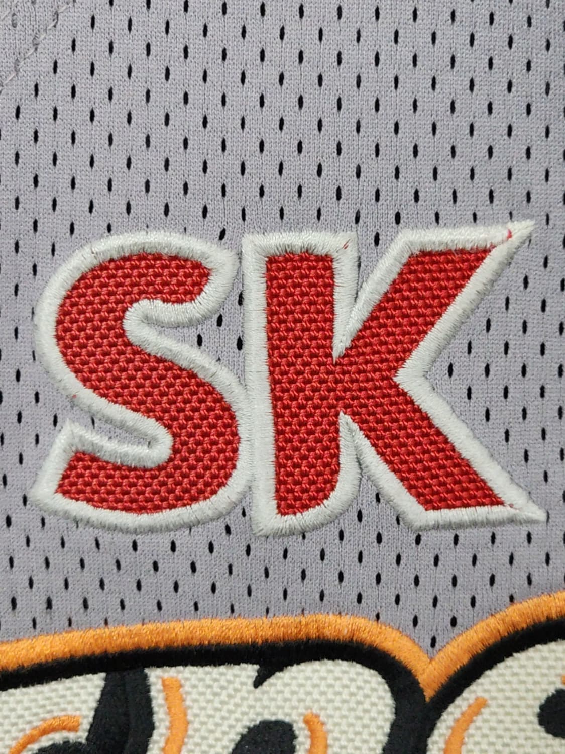 (100) SK 와이번스 야구져지 반팔 노마킹 유니폼 상품이미지4