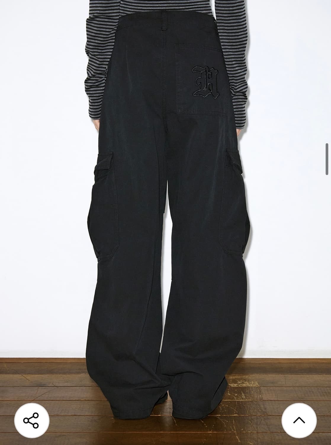 헬레네파리스 파라슈트 팬츠 블랙 S 상품이미지3