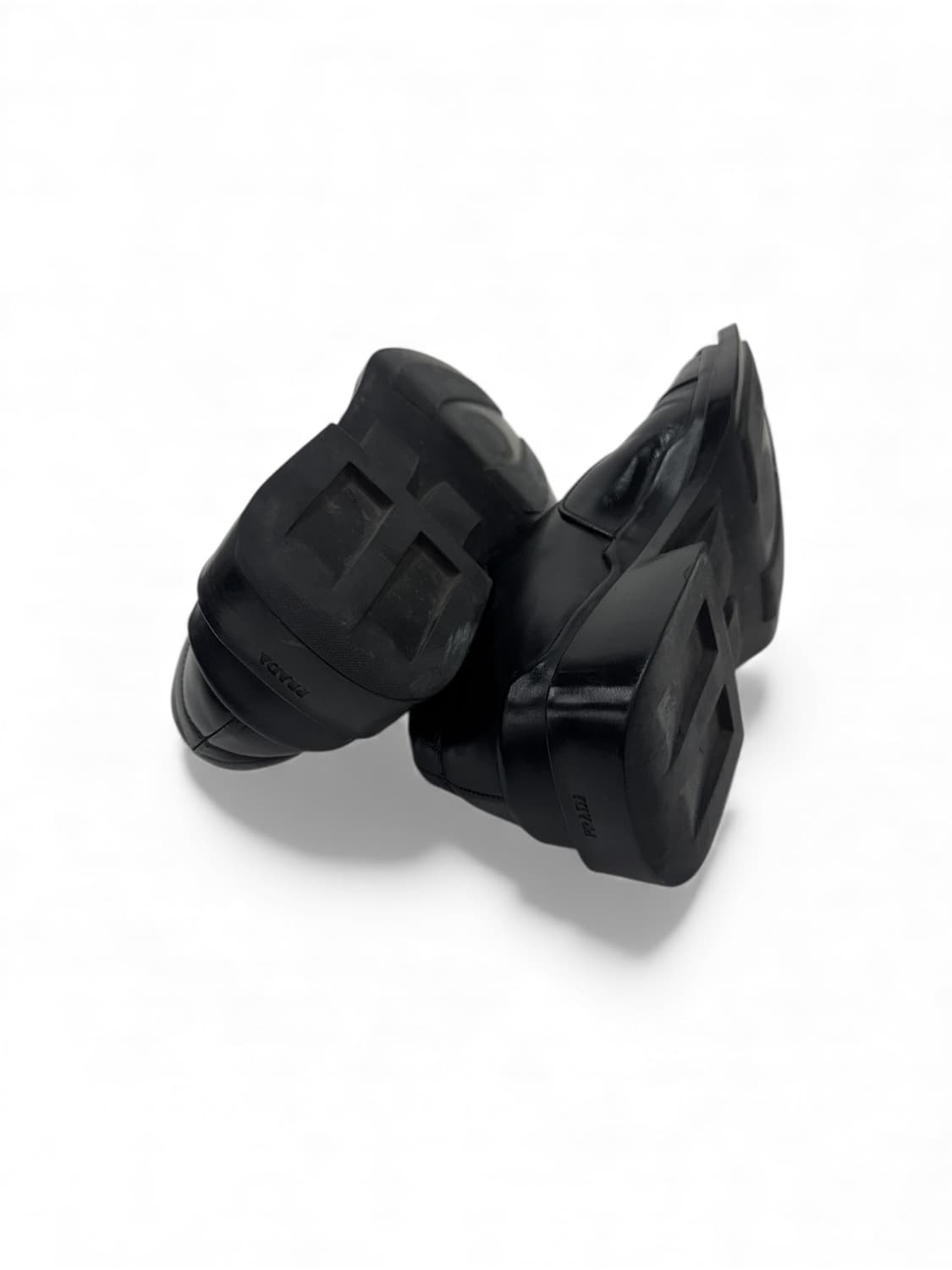 00s Prada Square Derby Shoes 상품이미지7