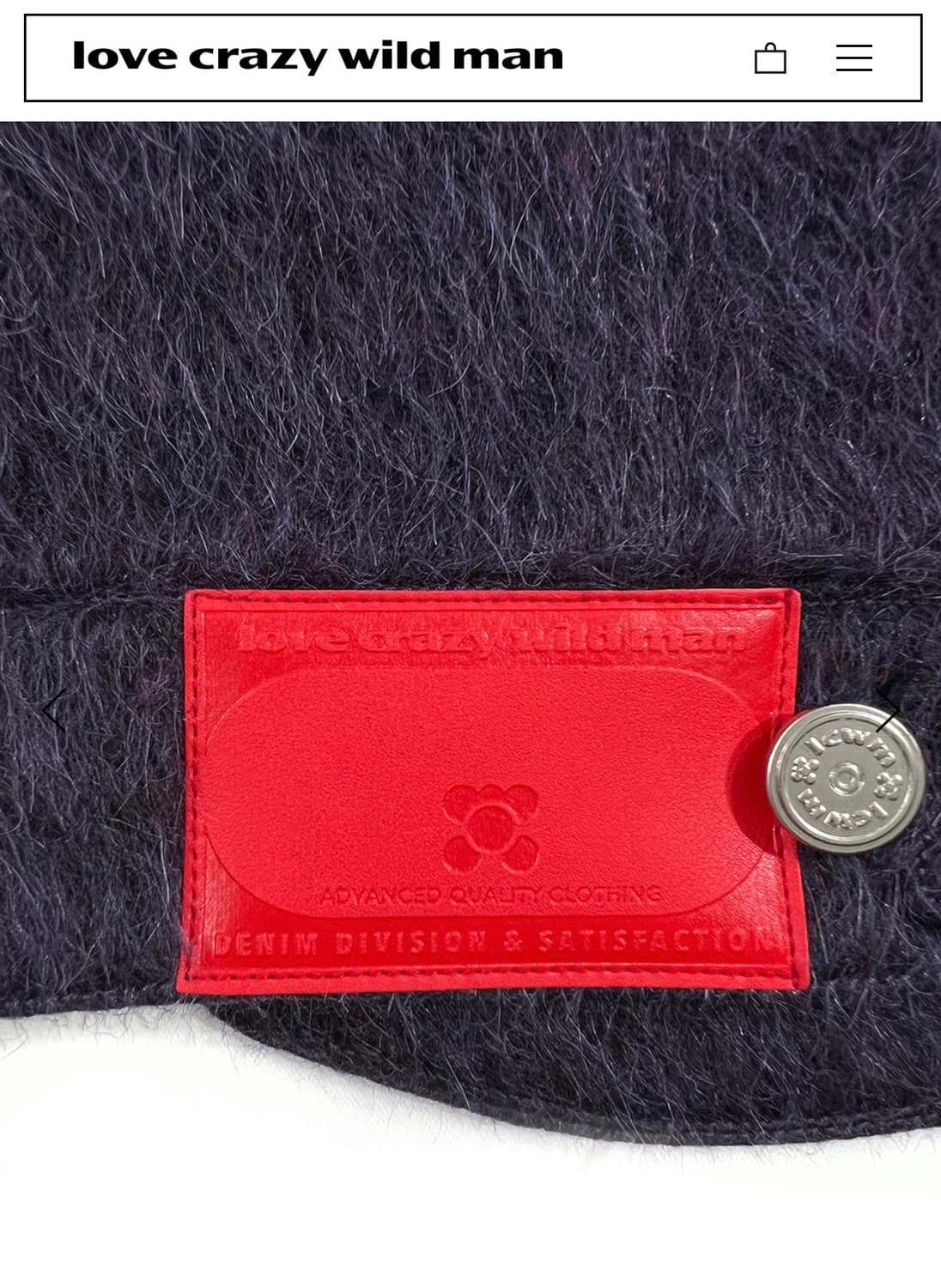 [LOVE CRAZY WILD MAN] TRUCKER JACKET 상품이미지9