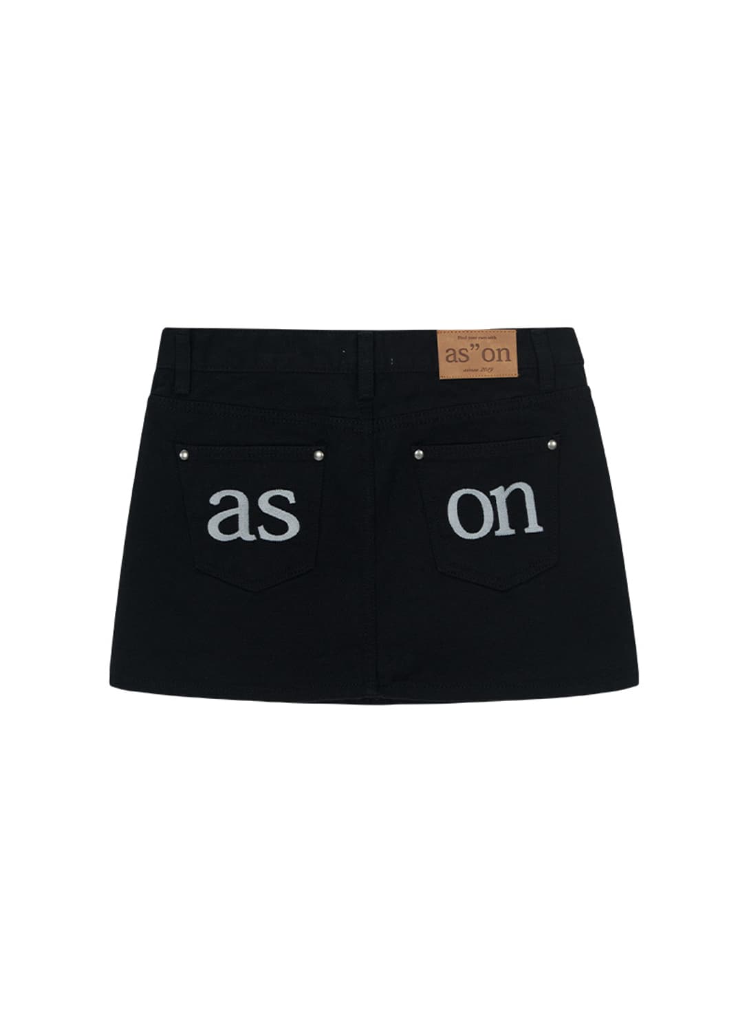 애즈온 POG SKIRT 포그 스커트 치마 상품이미지1