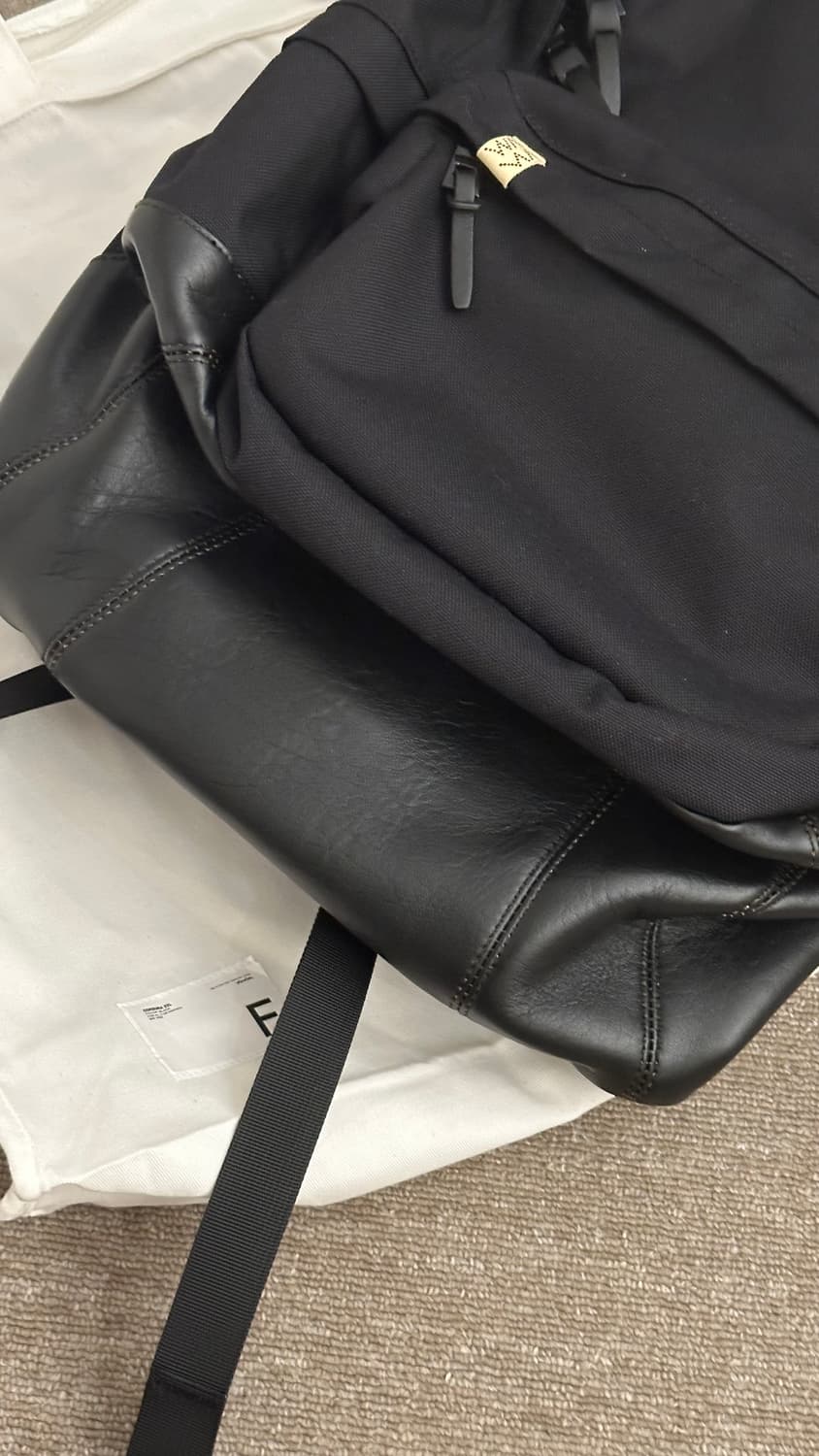 26ss 비즈빔 코듀라 22L 블랙 상품이미지8