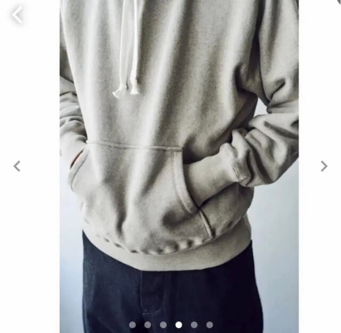 마티앤선즈 P/O 후드 그레이 3사이즈 상품이미지2