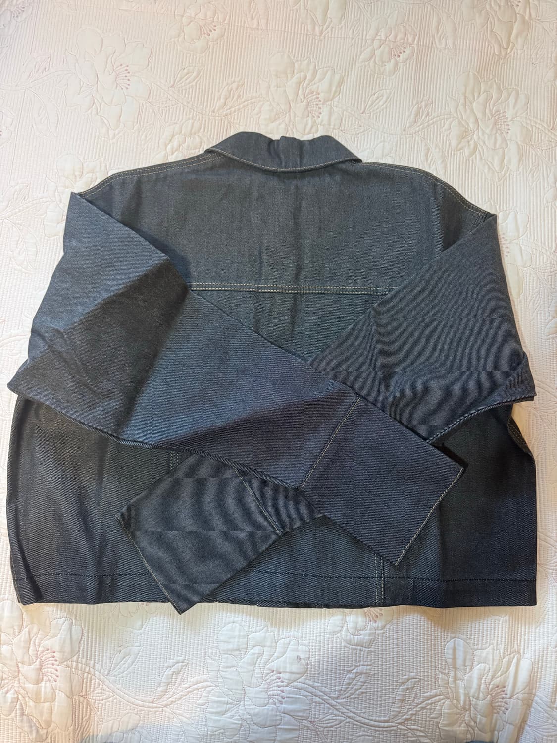 메종키츠네(Masion Kitsune) 데님 자켓 새상품 M사이즈  상품이미지3