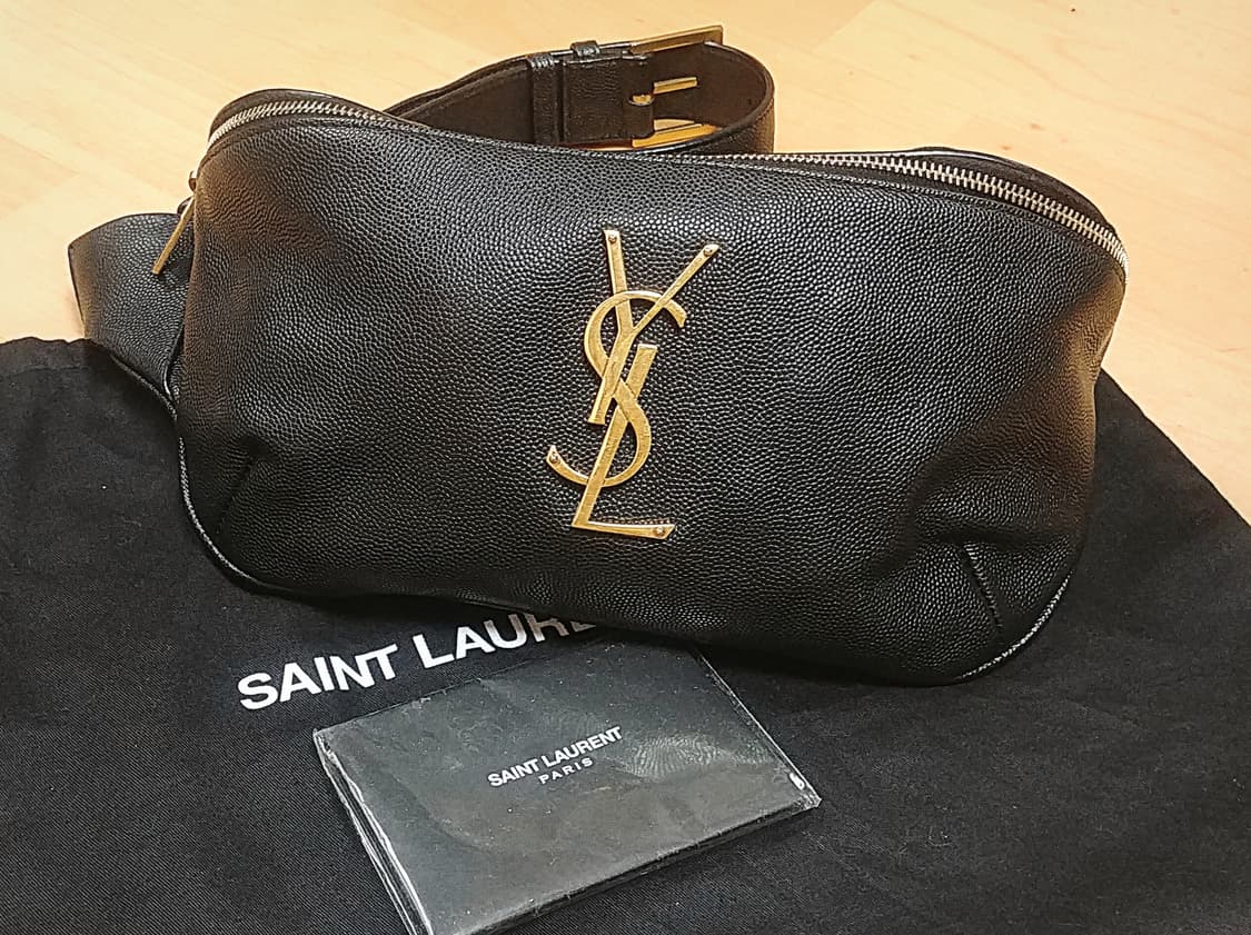 생로랑 Saint Laurent 카산드라 클래식벨트백 블랙 상품이미지1