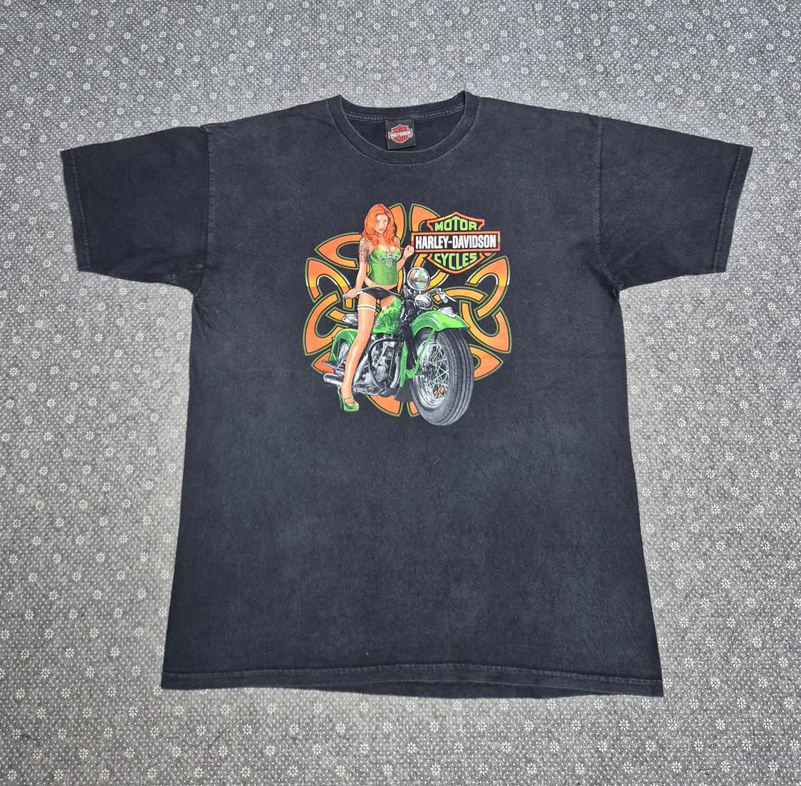 [L] 할리데이비슨 핀업걸 티셔츠 -354 상품이미지1