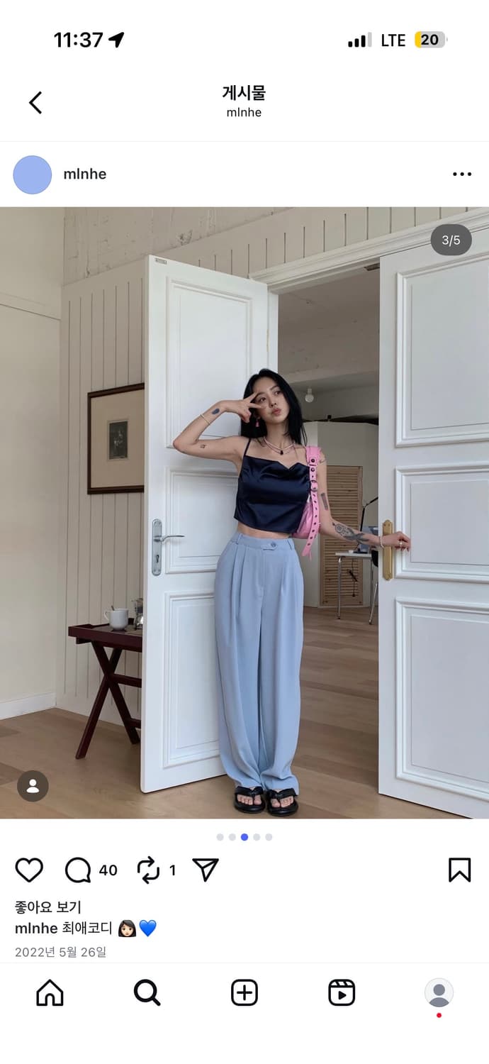 페일제이드 슬랙스 1size 상품이미지5