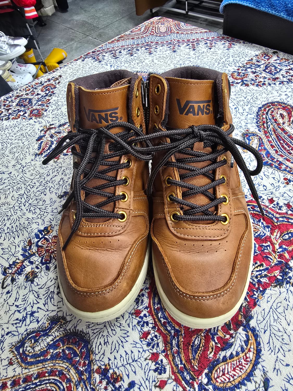 Vans 반스 브라운 레더 하이탑 (1541) 상품이미지3