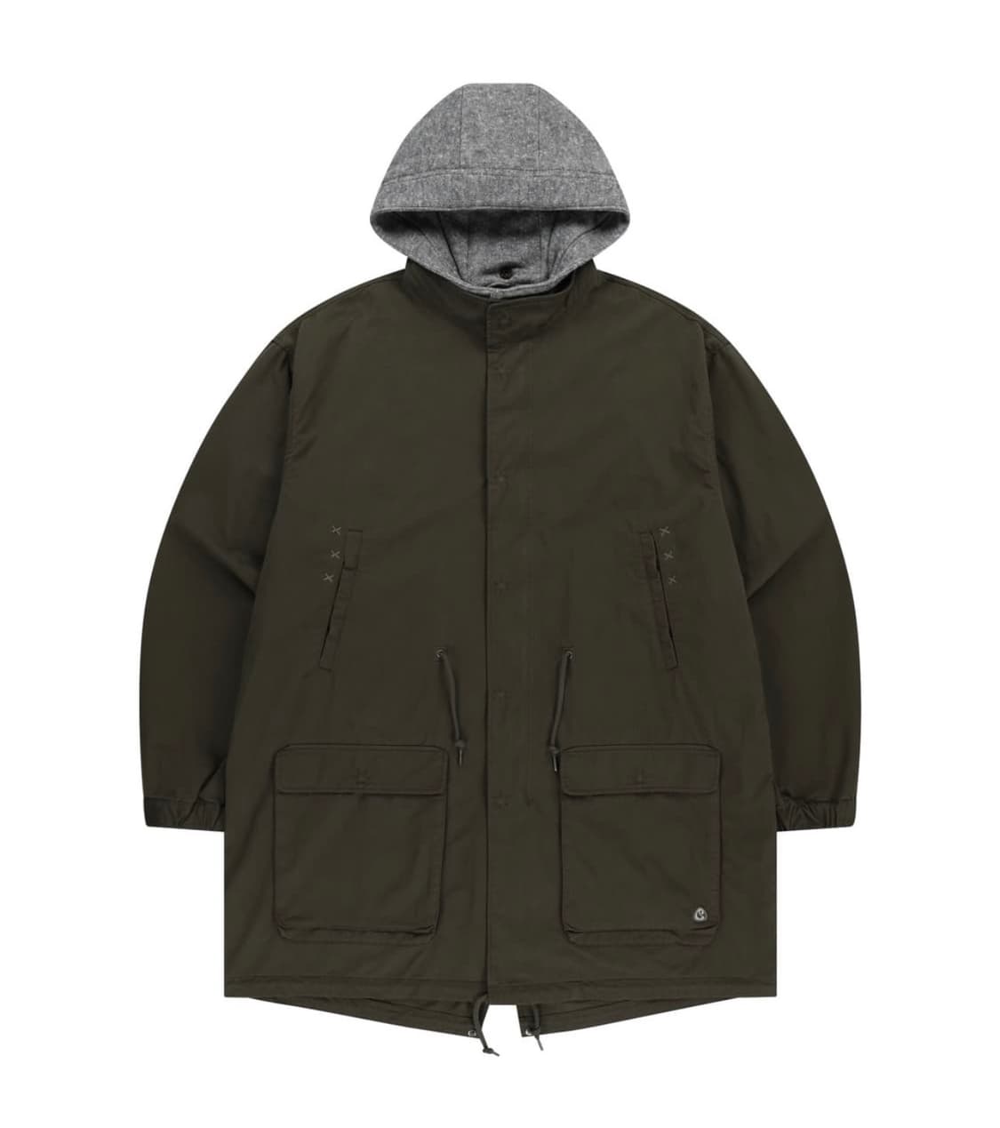 코이세이오 워시드 밀리터리 자켓 머드 카키 Coyseio 상품이미지1