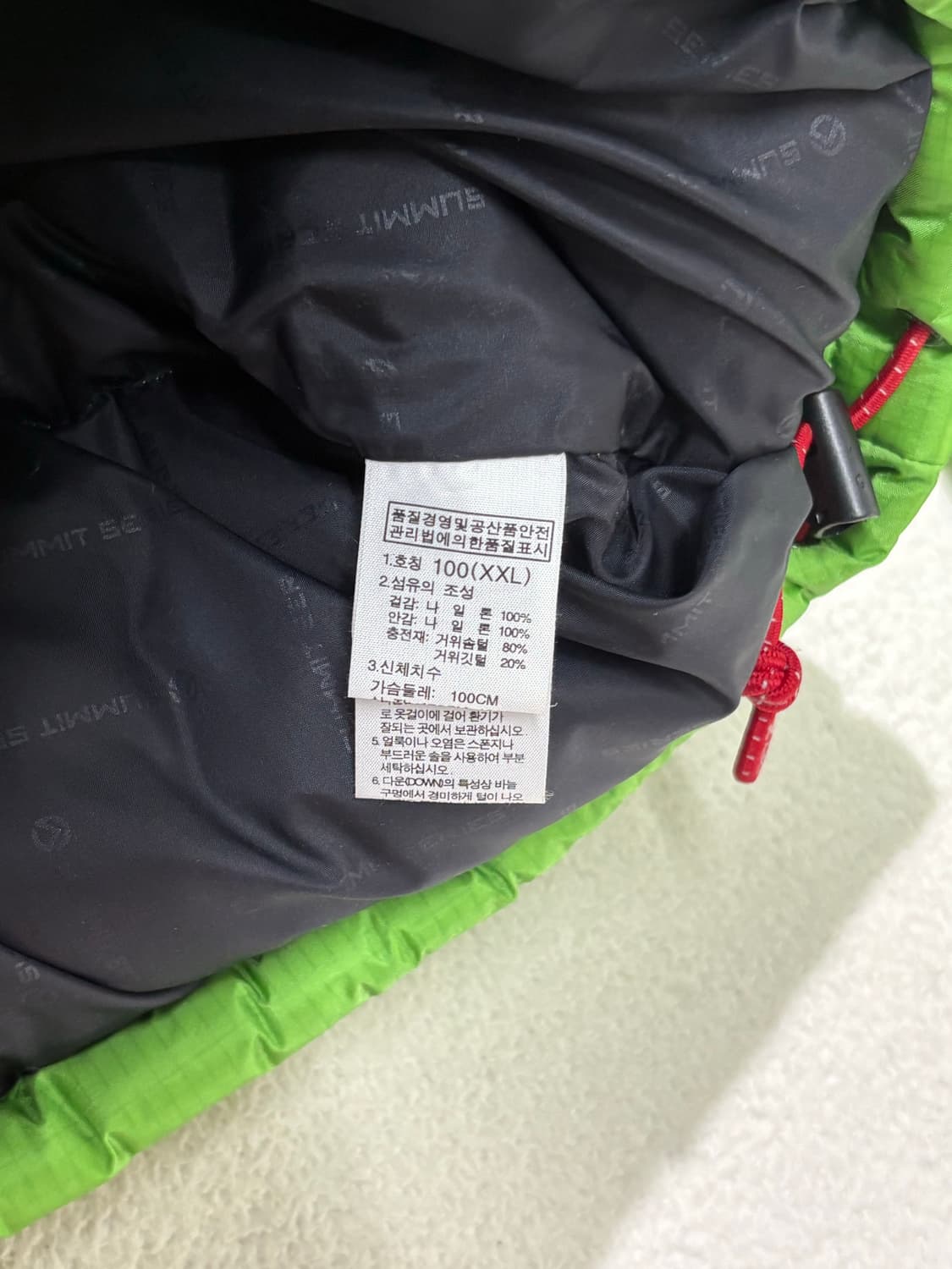 노스페이스 써밋 드라이로프트 눕시 패딩 여성용 100 상품이미지3