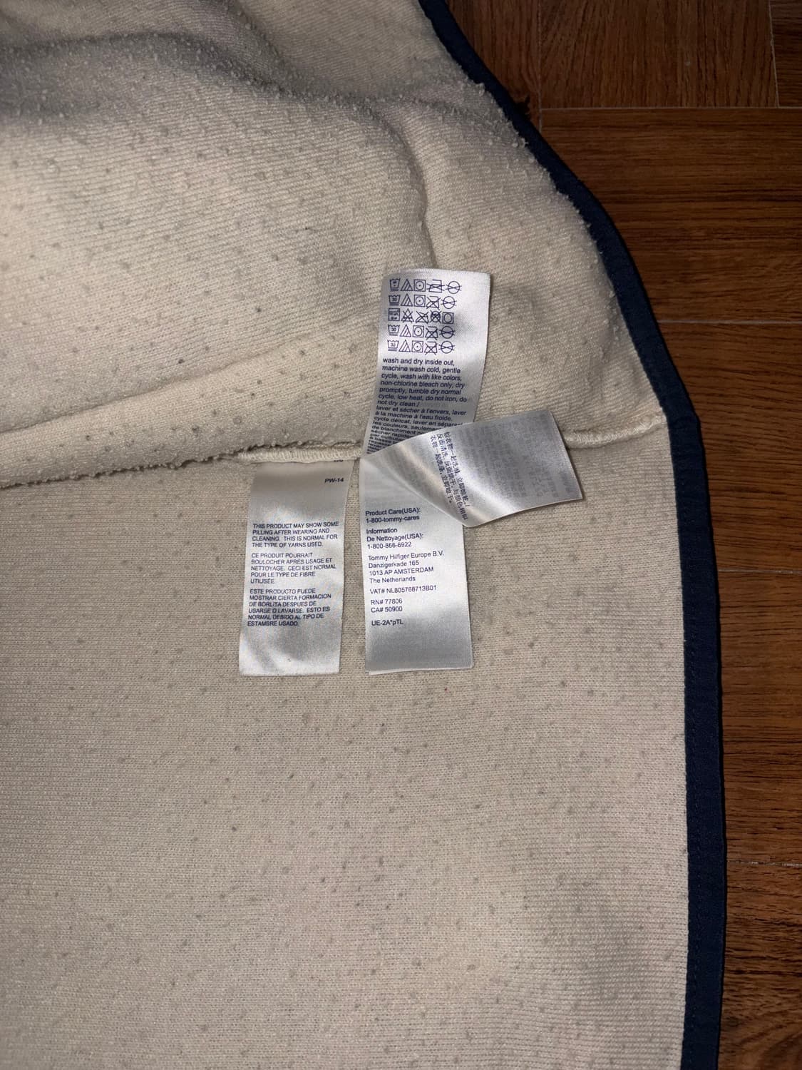 타미힐피거 플리스 집업 상품이미지9