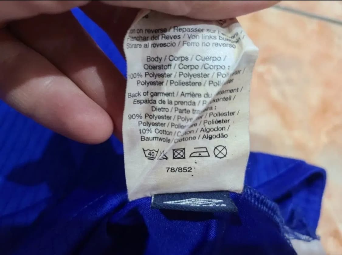 엄브로 08 09 에버튼 올드레플 축구져지 상품이미지9