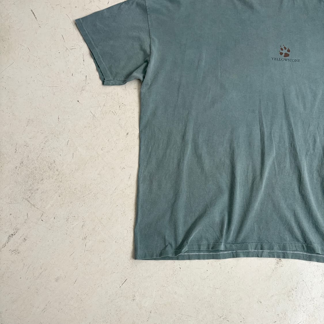 90s USA 옐로우스톤 빈티지 싱글스티치 반팔티 2XL 상품이미지4