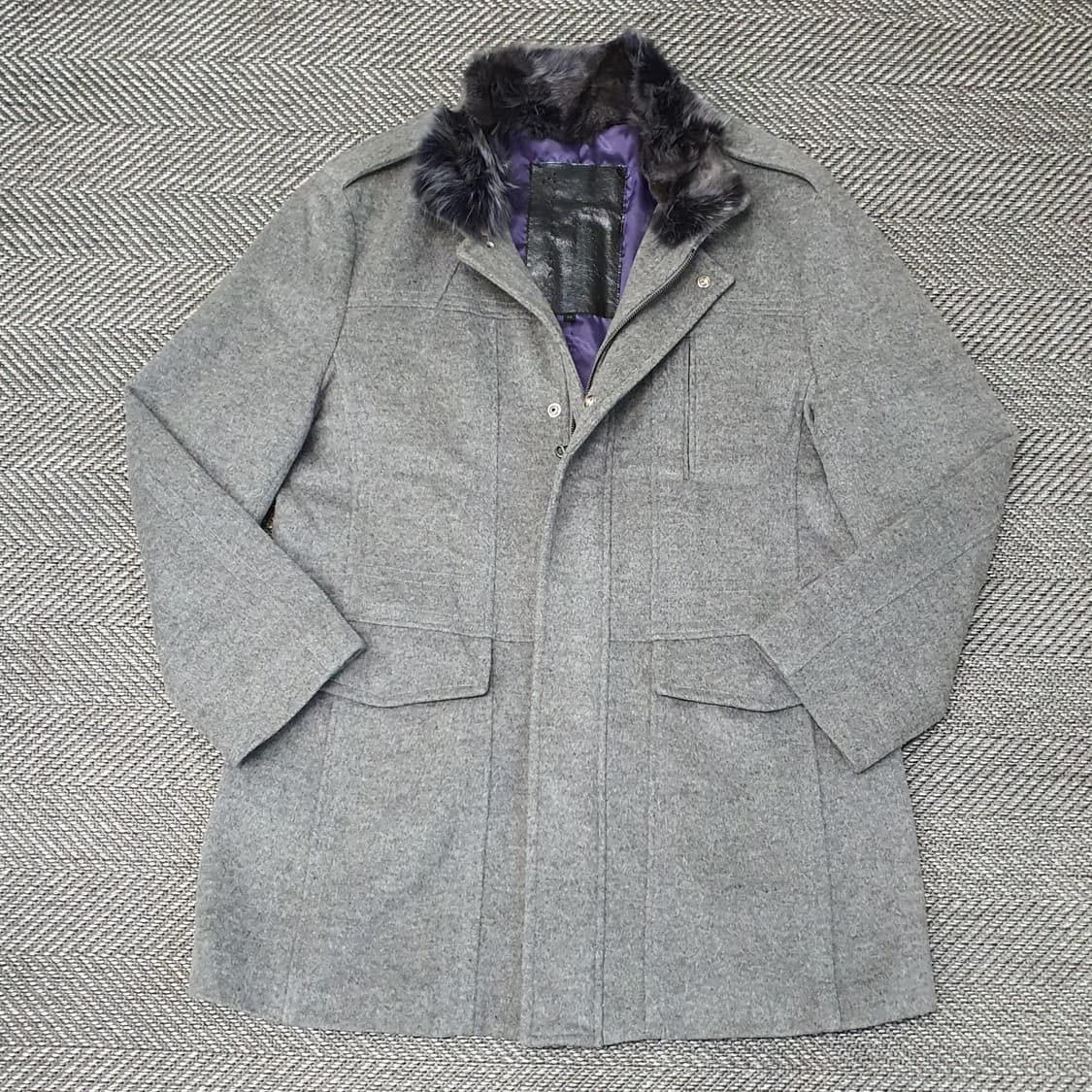 헤지스 울 하프 코트 남자110 상품이미지1