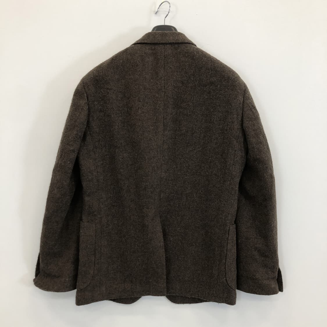 유니클로 브라운 울 모직자켓 M  상품이미지4