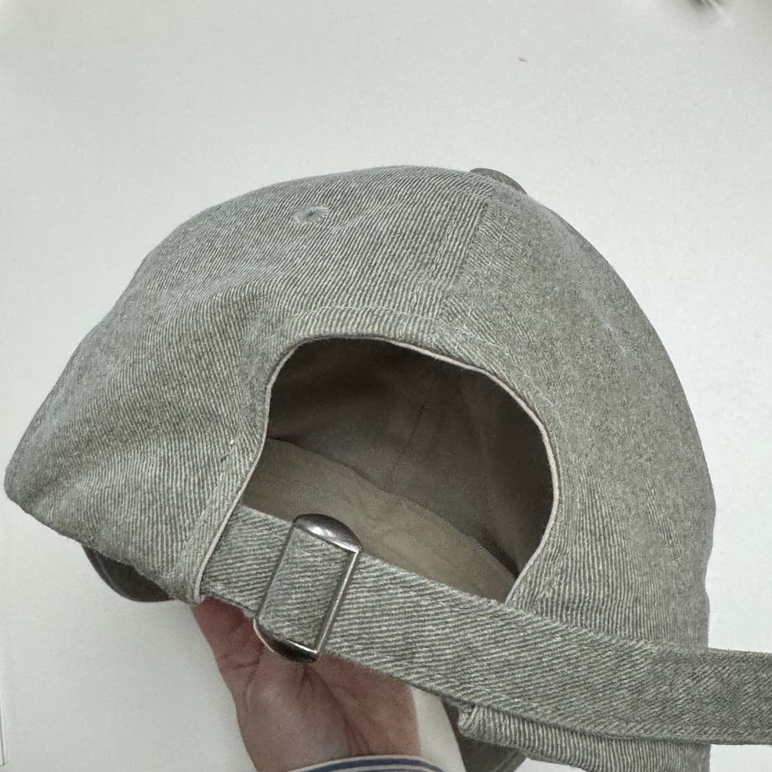 마뗑킴 마카롱 라이트카키 볼캡 상품이미지8