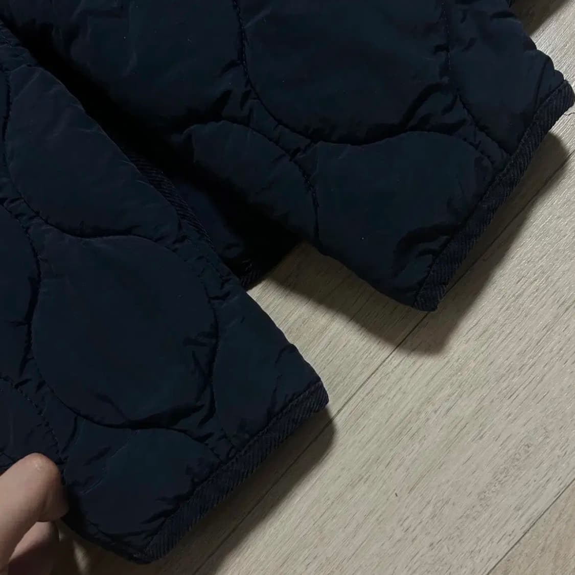 세인트제임스 마리안느 네이비 경량패딩(S) 상품이미지6