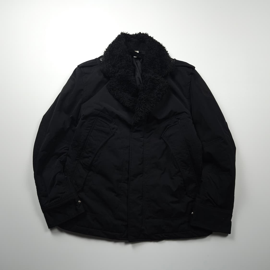 디젤 Y2K 올드스쿨 쉐르파 필드 점퍼 자켓 (XL) 상품이미지1