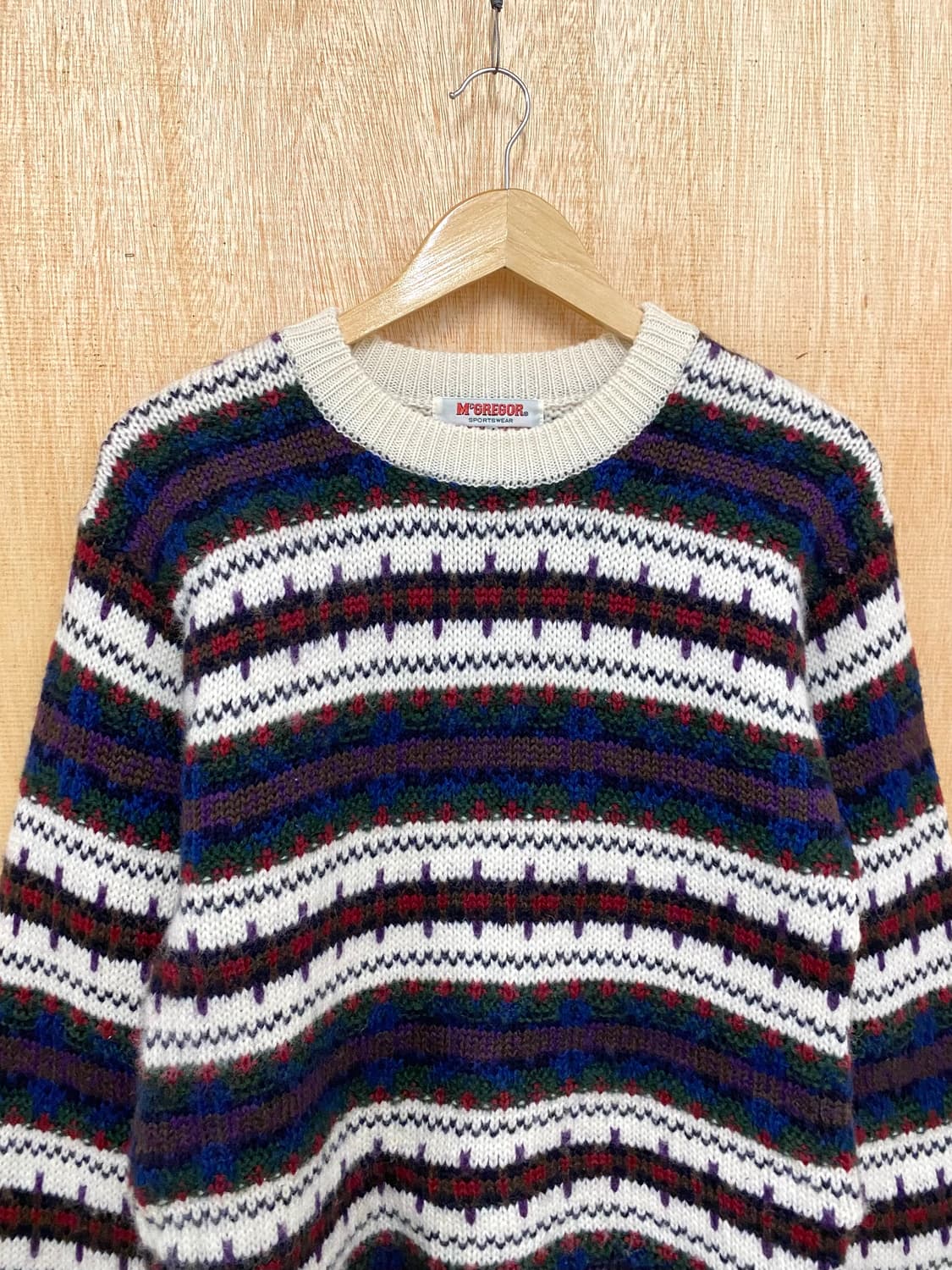 McGREGOR fair isle knit 맥그리거 페어아일 니트 상품이미지3