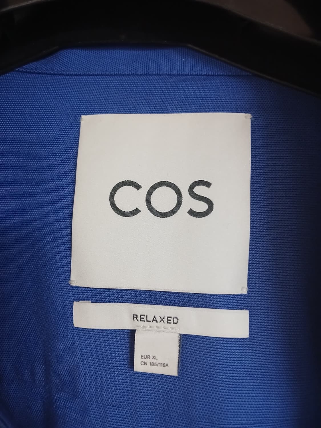 코스 블루 셔츠 자켓 XL 상품이미지5