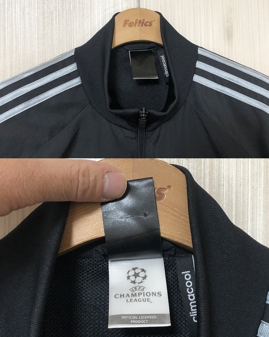 아디다스 13-14 UEFA 챔피언스리그 첼시FC 올웨더자켓/바람막이 L 상품이미지4