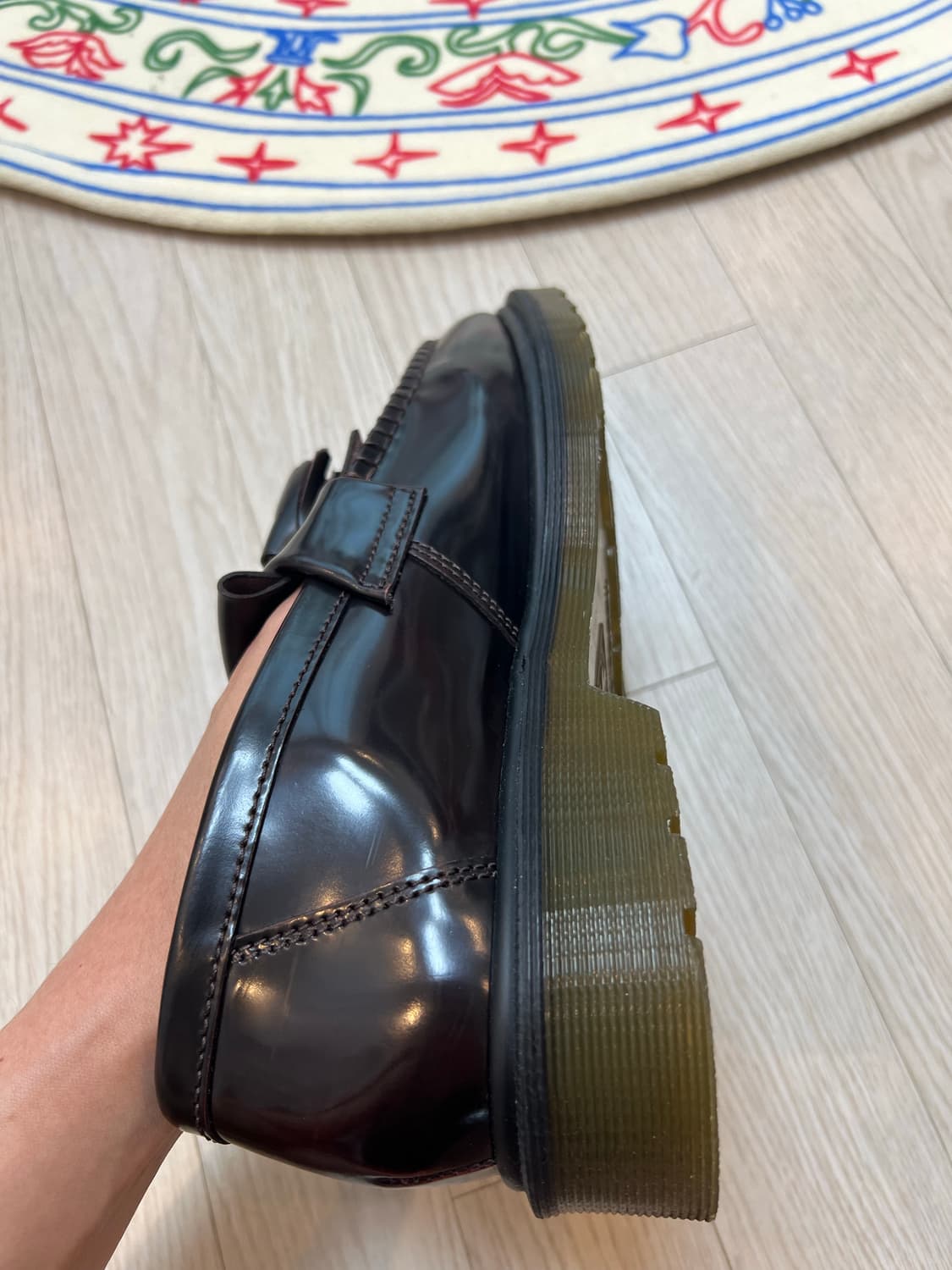 닥터마틴 아드리안 레더 로퍼 체리레드 상품이미지4