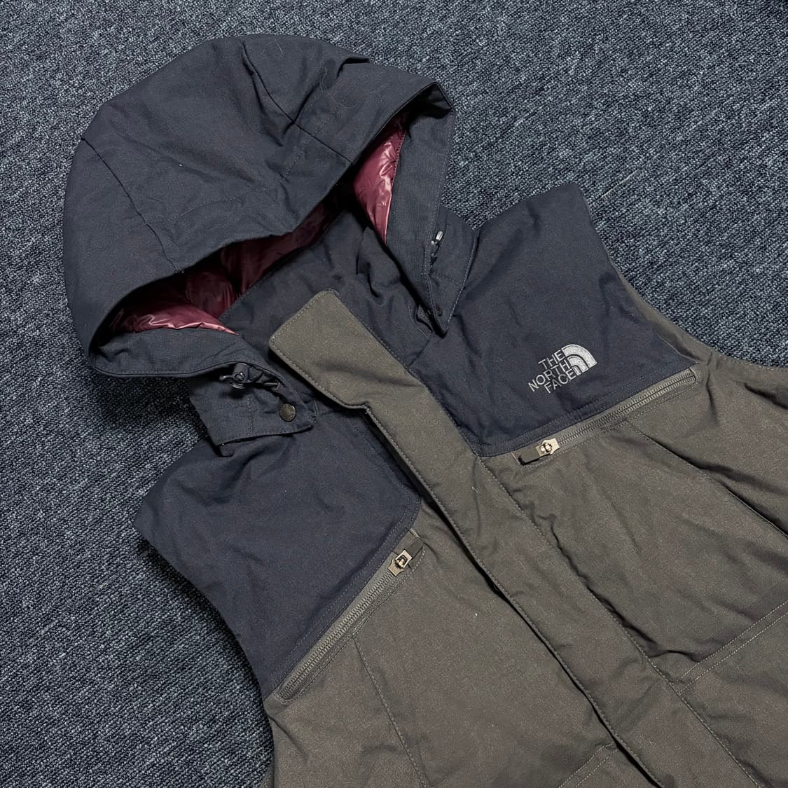 노스페이스 구스 다운 패딩 조끼 상품이미지2