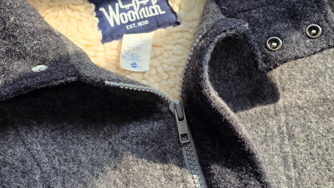 레어) WOOLRICH 울리치 울 헌팅 자켓 바시티 XL , USA 상품이미지5